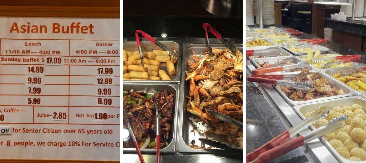 Asian Buffet Menu