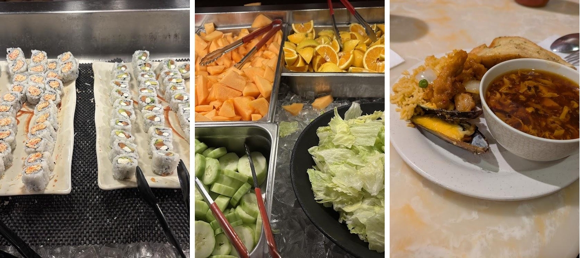 Asian Buffet Menu
